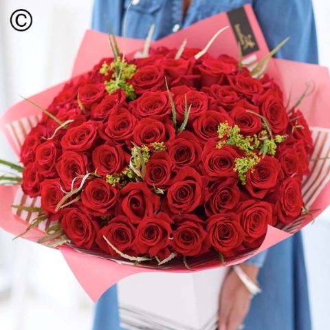 50 Red Roses