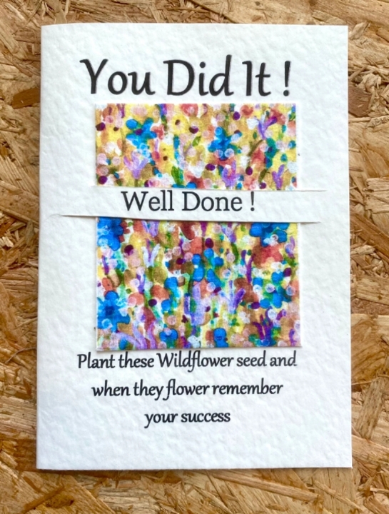 Seeded Congratulations Cards