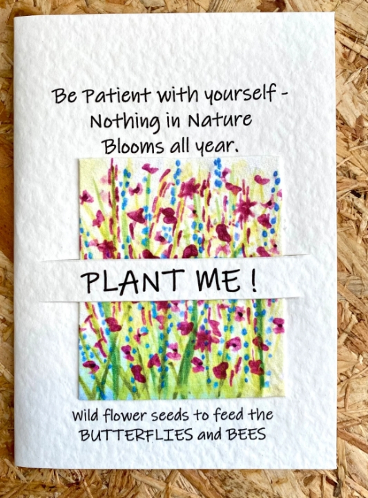 Seeded Friendship Cards