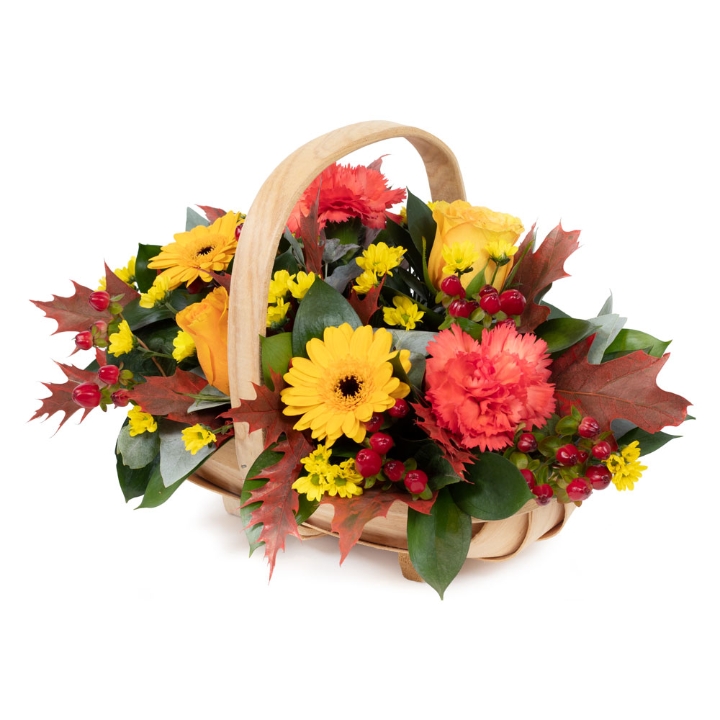 Autumn hedgerow basket