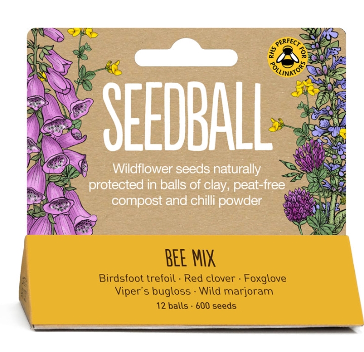 Seedball box Bee mix