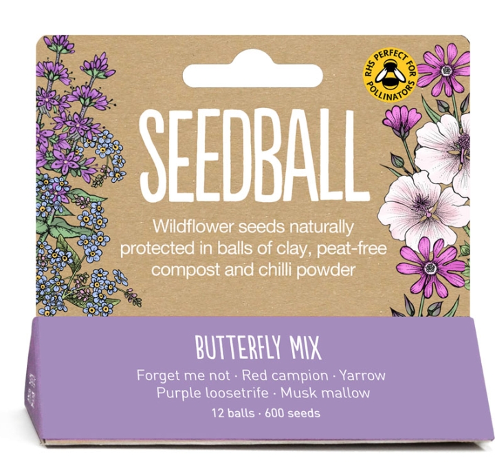 Seedball box Butterfly mix