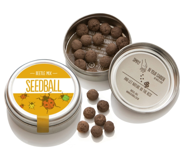 Seedball tin Beetle mix