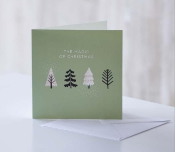 The Magic of Christmas Greetings Card